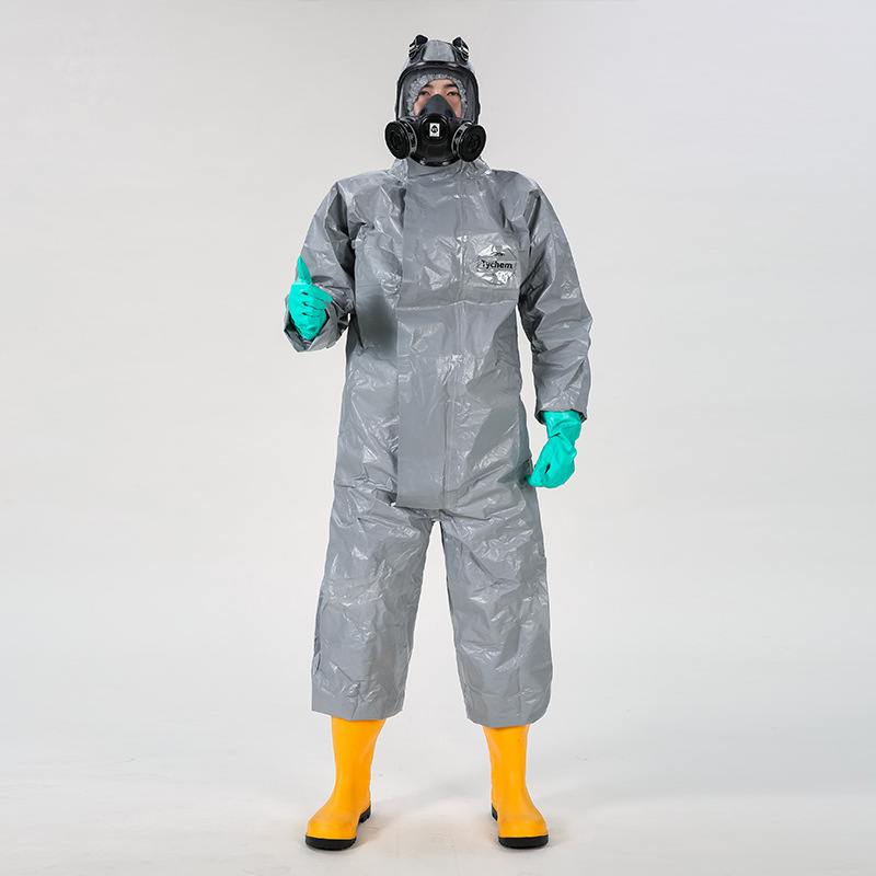 杜邦Tychem 6000/F级化学防护服耐强酸碱 辐射 实验化工防化防护服